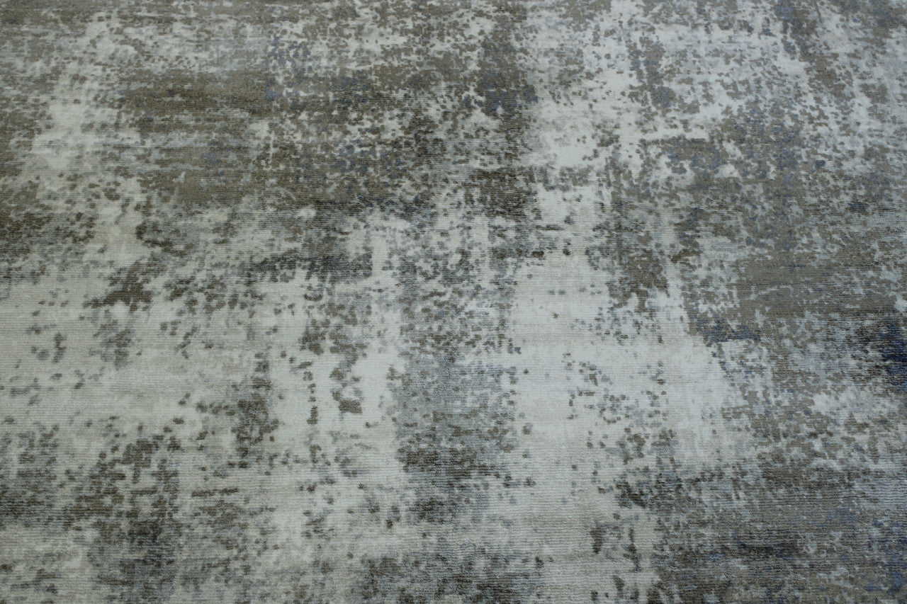 Modern Abstract Design rug corner detail