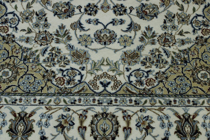 Back of Traditional Fine Nain hand-knotted rug