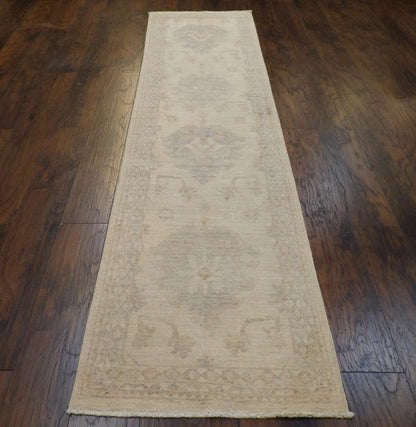 Oushak Chobi Natural Dye rug corner detail