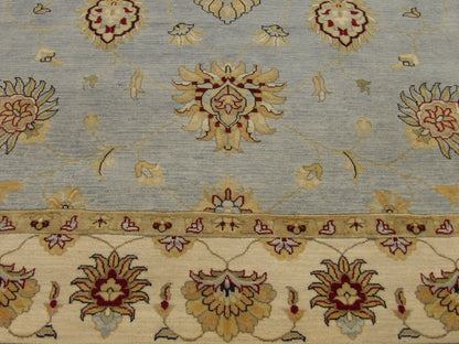 Chobie Oushak / Peshawar hand-knotted wool rug in Blue, 8'0" x 10'0", SKU w1017