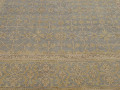 Khotan Chobi Wash rug border detail