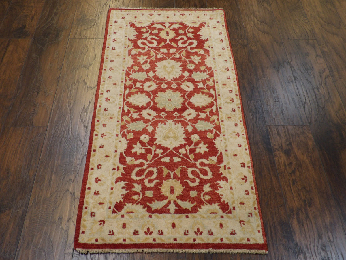 Agra Ziegler rug corner detail