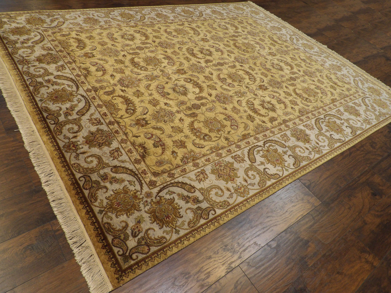 Full view of fine Ziegler rug