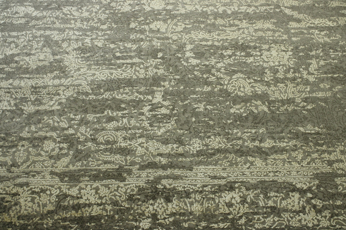 Full view of Modern Abstract Broken Design rug