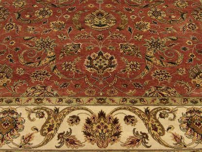 Fine Ziegler Tie Dye rug border detail