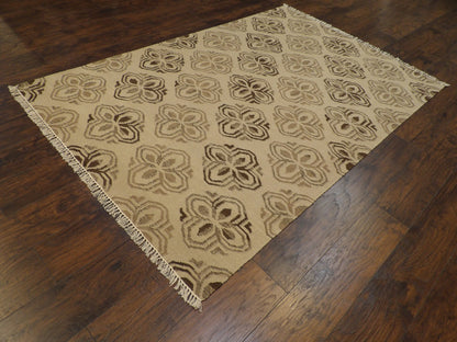 Full view of coastal beach rug