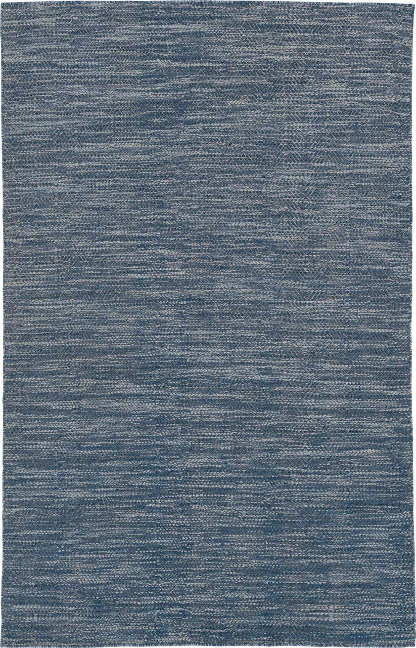 CONTEMPORARY HAND WOVEN RUG WOOL  -  WRU24DENIM