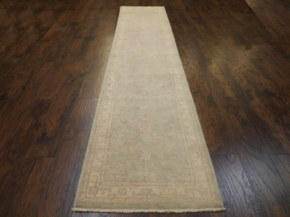 Oushak Chobi Wash rug corner detail