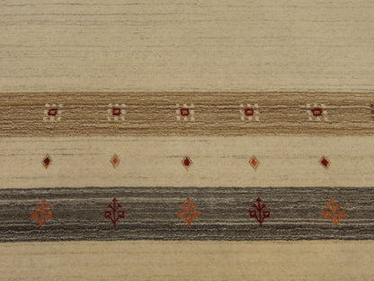 Gabbeh rug border detail