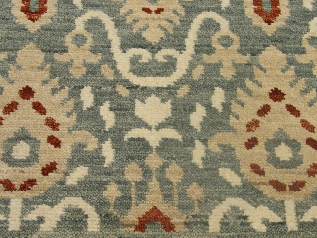 Ikat runner border detail