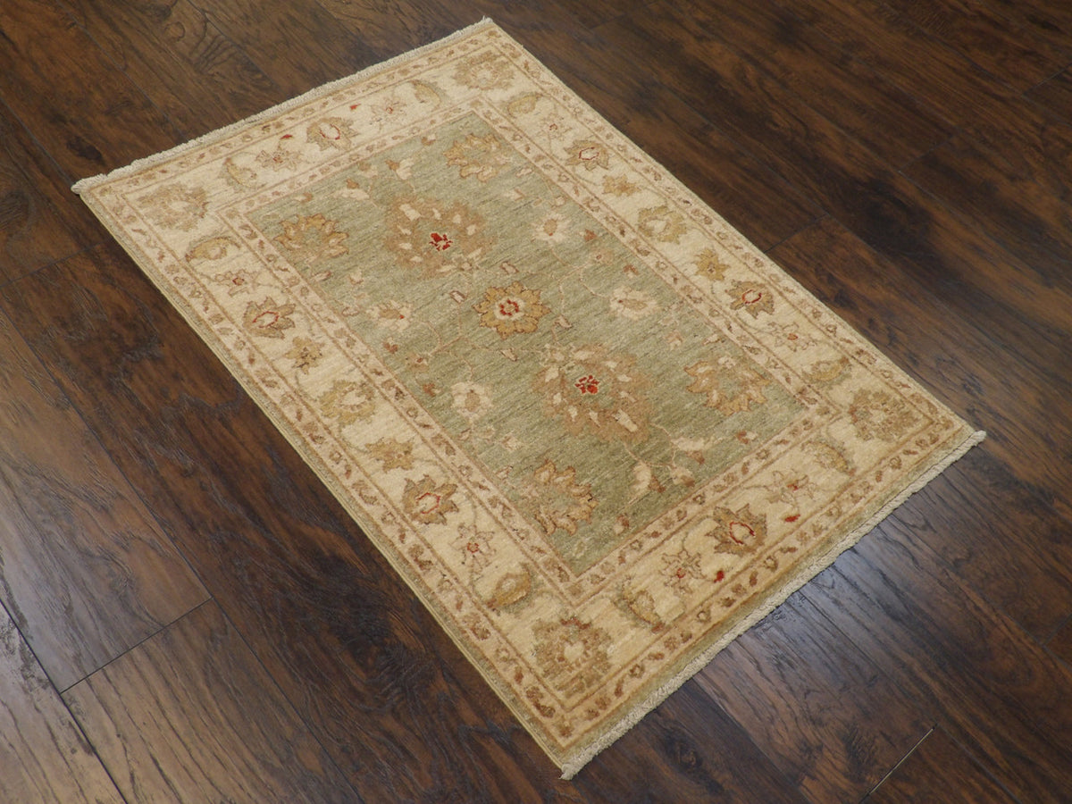 Full view of Oushak Chobi Natural Dye rug