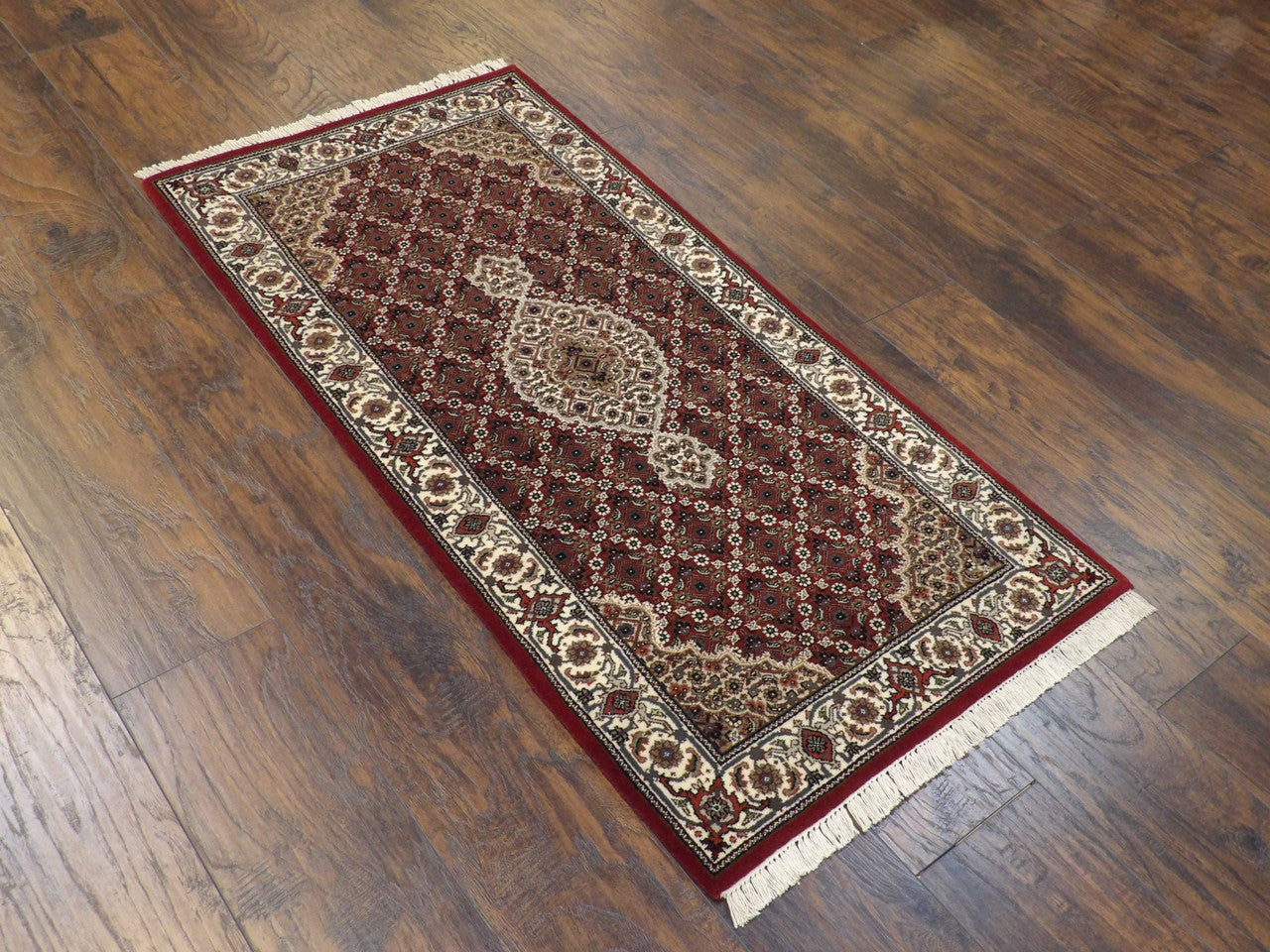 Full view of Fine Persian Tabriz rug