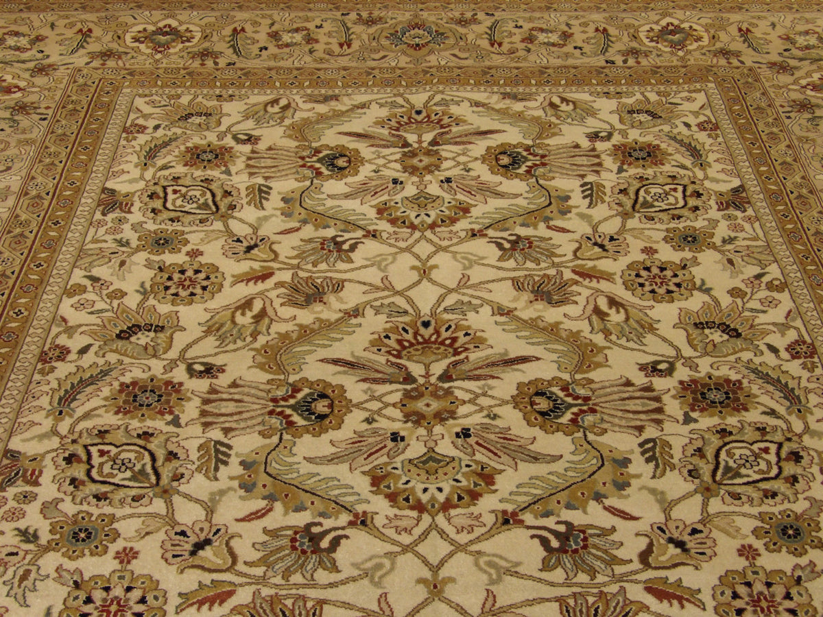 Back of Haji Jalili hand-knotted rug