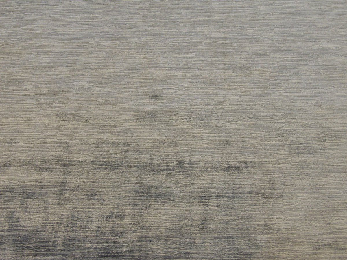 Contemporary Silky Plain Tie Dye Design rug border detail