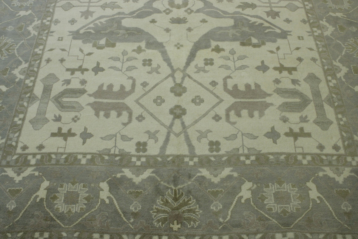 Oushak Ziegler pattern detail