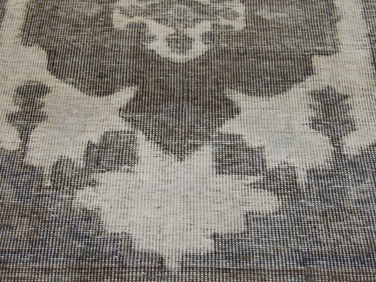 Full view of Vintage Overdye rug