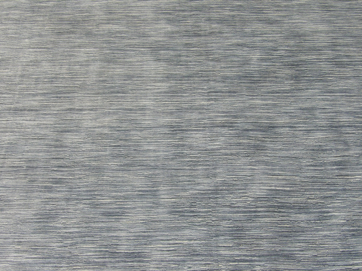 Back of Contemporary Silky Plain Tie Dye Design hand-knotted rug
