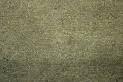 Oushak Bamiyan Chobi rug corner detail