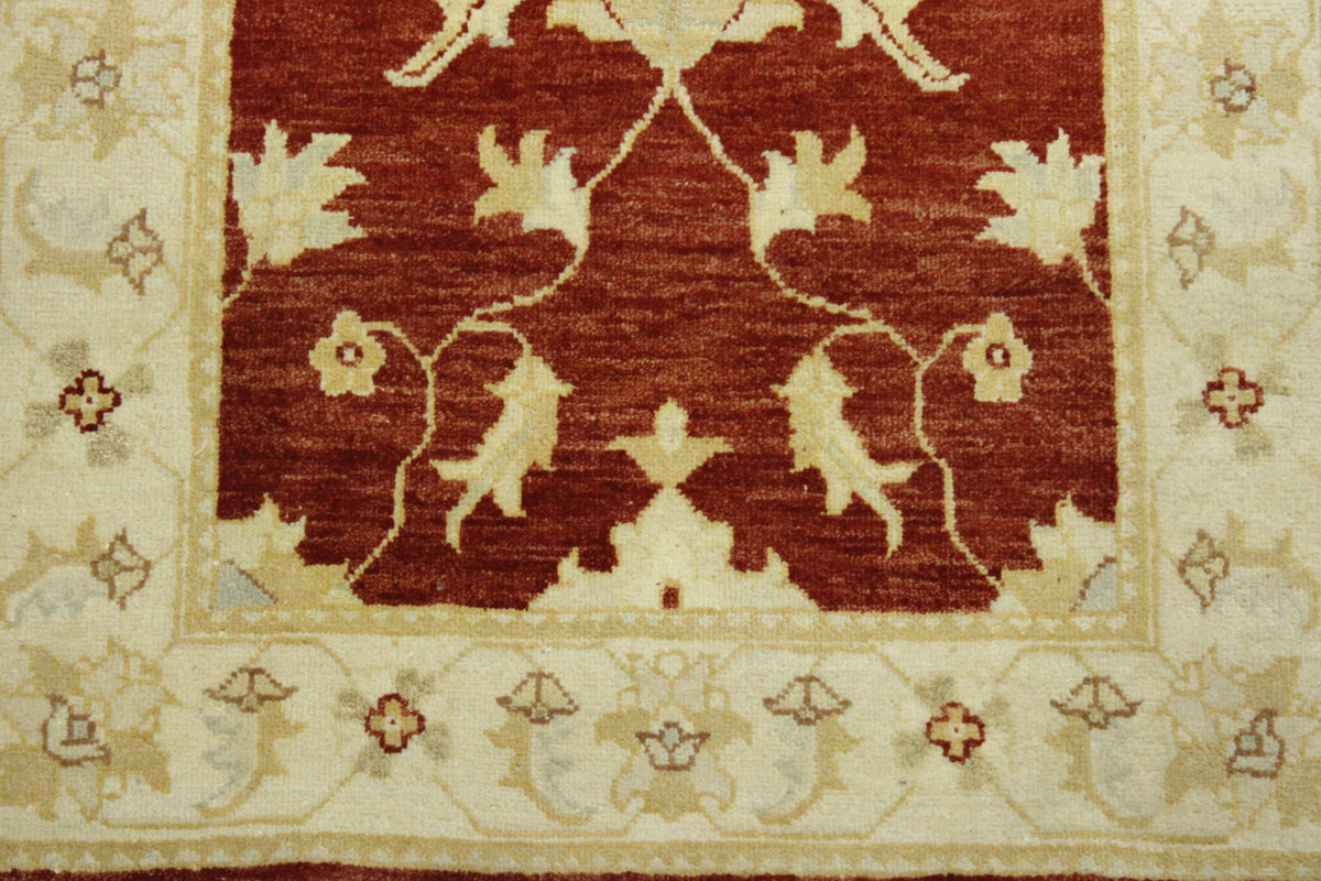 Full view of Oushak Chobi rug
