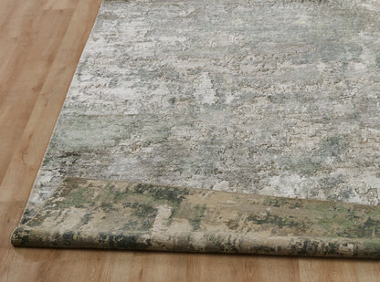 Modern Hand Knotted Rug Silk - KJN3020