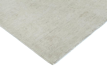 Indigo Collection Tabriz Design  Handknotted Rug 3'01" X 11'00" -Art92695
