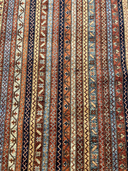 Tribal Nomad Vege Dye Wool Hand Knotted Rug 9'00''x11'11''  - AR83236