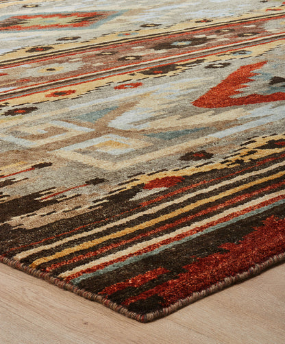 Transitional Hand Knotted Rug Wool - KMV7340