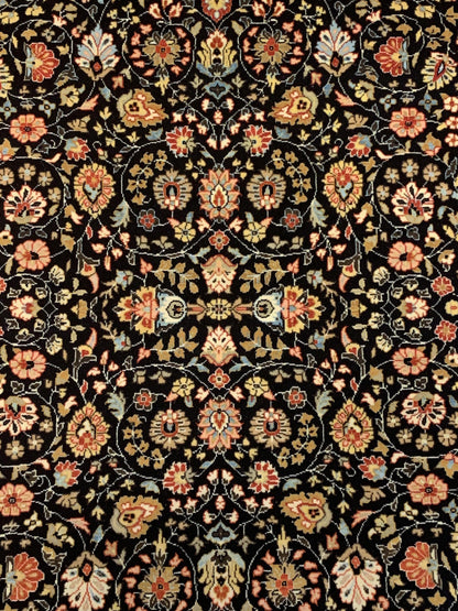 Fine Kashan Wool Hand Knotted Rug 3'01''x5'03''  - AR27278