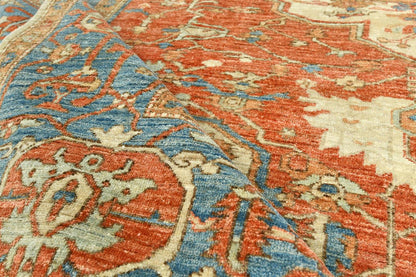 Tribal Nomad Vege Dye Wool Hand Knotted Rug 8'02''x9'11''  - AR92850