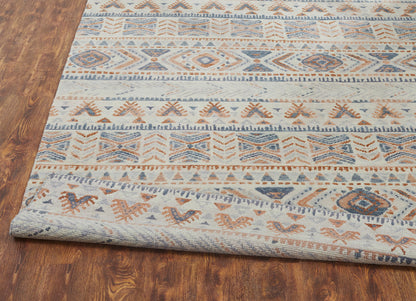 Transitional Hand Knotted Rug Wool - KMV7280