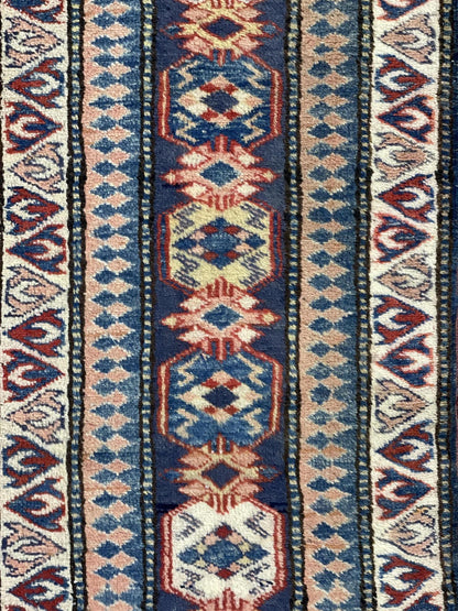Caucasian Collection Kazak Design Handknotted Rug 6'04" X 6'04" -Art94162