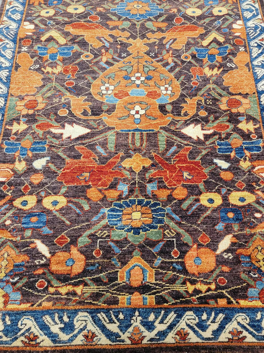 Fine Zigler  Wool Hand Knotted Rug 4'00''x13'09''  - AR71626