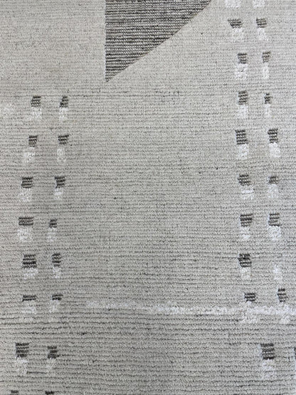 Atlas Collection Wool And Silk Handknotted Rug 6'01" X 8'10" -Art82493