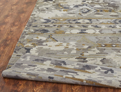 Transitional Hand Knotted Rug Wool - KMV7300