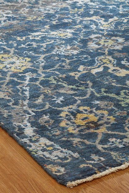 Transitional Hand Knotted Rug Wool & Silk - KCR9330