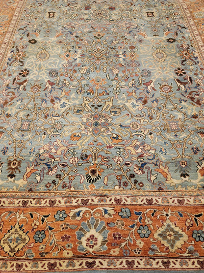 Fine Turk Oushak Wool Hand Knotted Rug 8'10''x11'11''  - AR73724