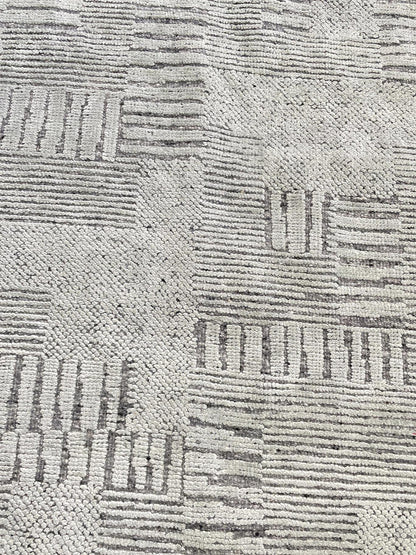 Fine Modern  Wool Hand Knotted Rug 9'01''x12'00''  - AR74629
