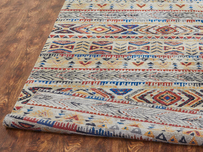 Transitional Hand Knotted Rug Wool - KMV7270