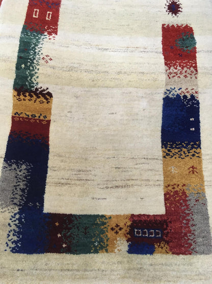 Tribal Gabbah Wool Hand Knotted Rug 2'05''x8'04''  - AR41157