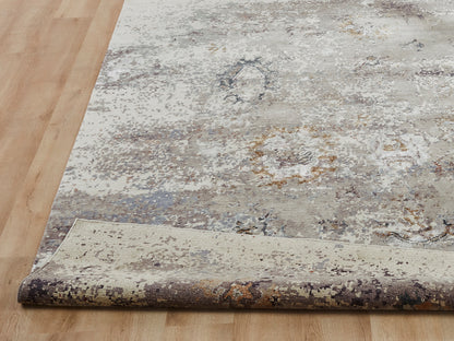 Transitional Hand Knotted Rug Wool & Silk - KKD11470