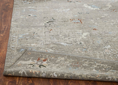Transitional Hand Knotted Rug Wool & Silk - KKD11450