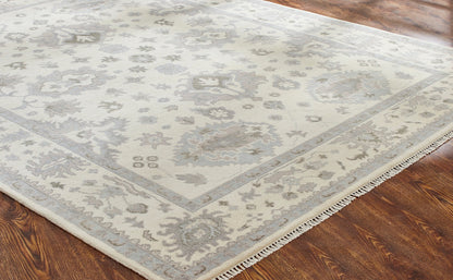 Transitional Hand Knotted Rug Wool - KUS1070