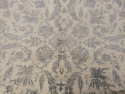 Oushak Collection With Silk Handknotted Rug 7'10" X 9'08" -Art51054