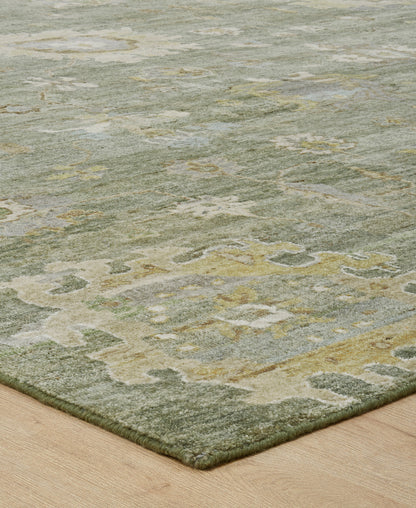 Transitional Hand Knotted Rug Wool - KOB0960