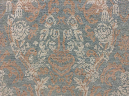 Indigo Collection Fabric Wash Handknotted Rug 4'00" X 5'09" -Art28766