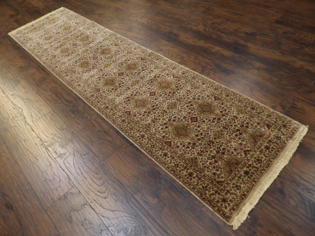 Full view of Fine Persian Kashan rug