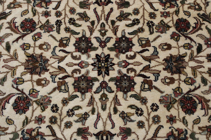 Back of Traditional Bidjar Design hand-knotted rug