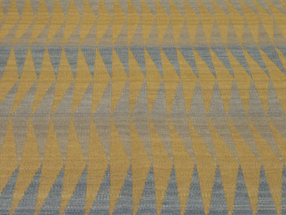 Back of coastal hand-knotted rug