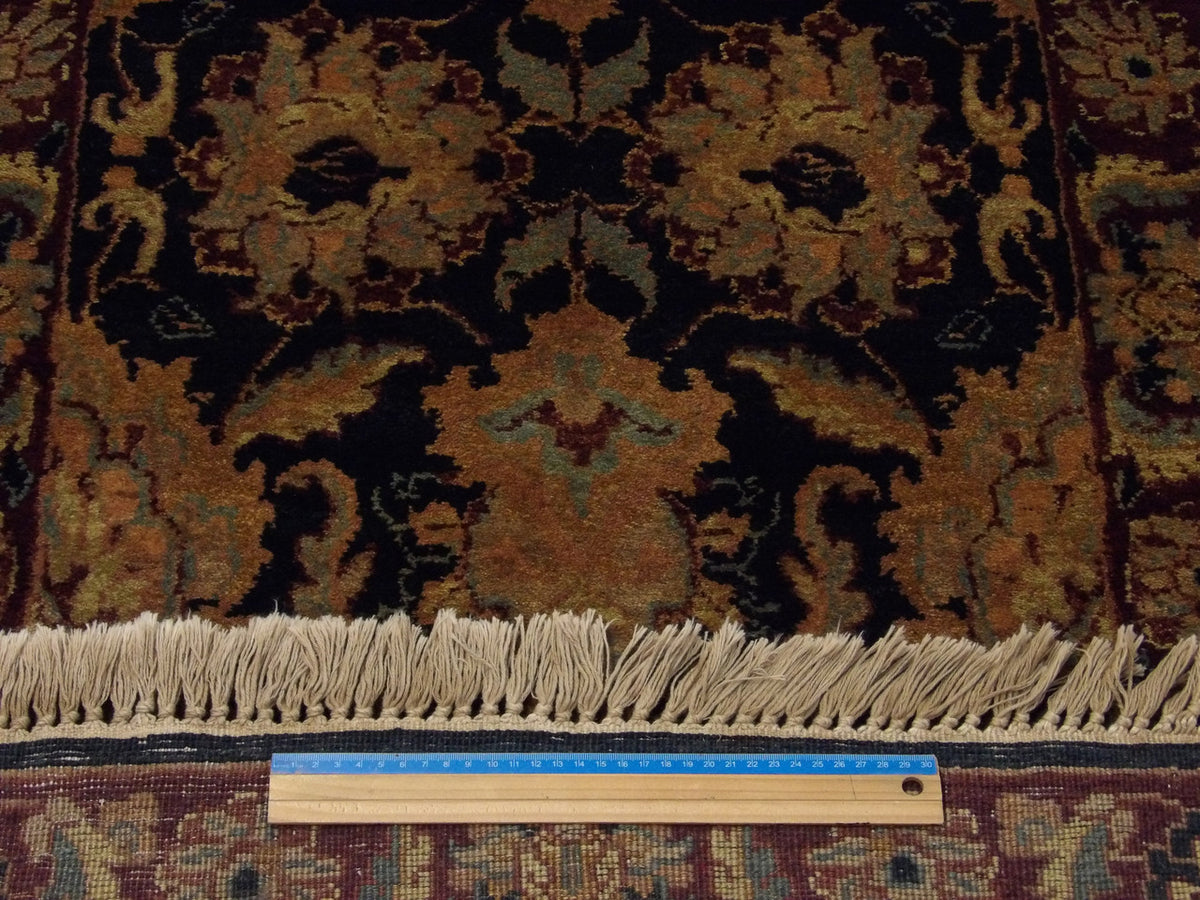 Green & Red Jaipur Kashan rug in room setting