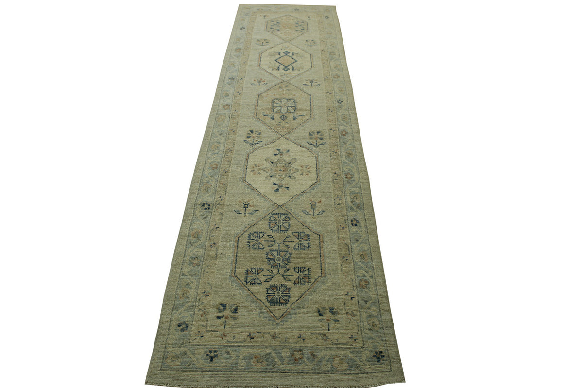 Oushak Wash Chobi pattern detail